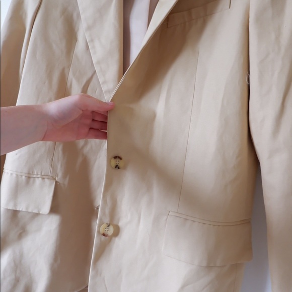 ZARA RUSTIC LINEN BLAZER - Picture 3 of 7